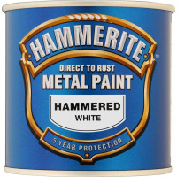 Image for Hammerite White Hammered Finish 250 ml