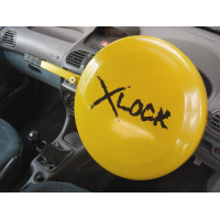 Image for Full Face Round Steering Wheel Lock - Yellow