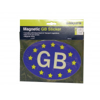Image for Magnetic GB With Euro Stars Sticker
