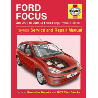 Image for Ford Focus Manual (Haynes) Petrol & Diesel - 01 - 05, 51 to 05 reg (4167)