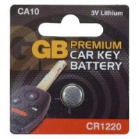 Image for Remote Car Alarm Battery CR1220 Type 3V