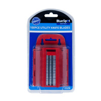 Image for Bluespot 100 Piece Utility Knife Blades In Holder
