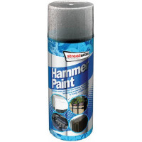 Image for Streetwize Hammer Finish Paint Silver
