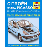 Image for Citroen Xsara Picasso Manual (Haynes) Petrol & Diesel - 00 to 02, W to 52 reg (3944)
