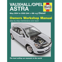 Image for Vauxhall Astra Manual (Haynes) Diesel - 04 to 08 reg (4733)