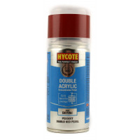 Image for Hycote Double Acrylic Peugeot Diablo Red Pearl Spray Paint
