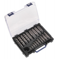 Image for Sealey HSS Fully Ground Drill Bit Assortment 170 piece 1 - 10 mm