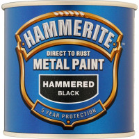 Image for Hammerite Black Hammered Finish 250 ml