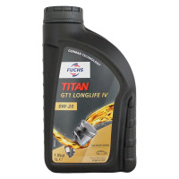Image for Fuchs Titan GT1 Longlife IV 0W 20 1 Litre Bottle