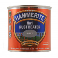Image for Hammerite No 1 Rustbeater Metal Primer Grey 250 ml Tin