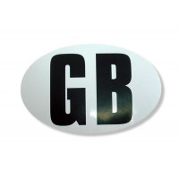 Image for GB Sticker - Large Oval - Self Adhesive