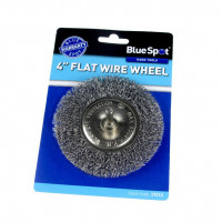 Image for Blue Spot 4 Inch Flat Wire Wheel