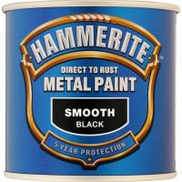Image for Hammerite Black Smooth Finish 250 ml
