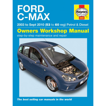 Image for Ford C-MAX Manual (Haynes) Petrol & Diesel - 03 to 10, 53 to 60 reg (4900)