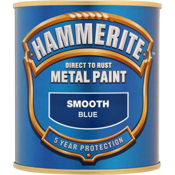 Image for Hammerite Blue Smooth Finish 500 ml