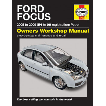 Image for Ford Focus Manual (Haynes) Petrol - 05 to 09, 54 to 09 reg (4785)