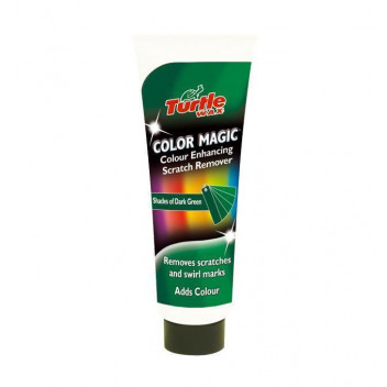 Image for Turtle Wax Colour Magic Colour Enhancing Scratch Remover Paste Dark Green 150 ml