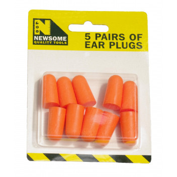 Image for Ear Plugs 5 Pairs