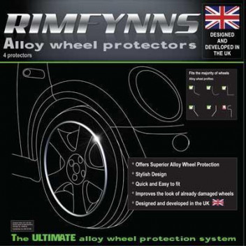 Image for Alloy Wheel Protectors - Rimfynns Set Of 4, 16 Inch