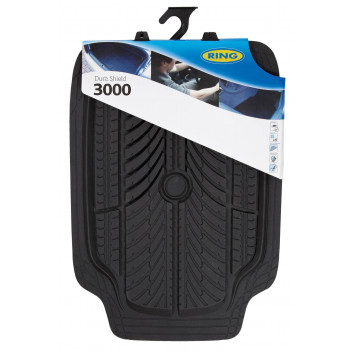 Image for Ring Dura Shield 3000 - Black Rubber Car Mats