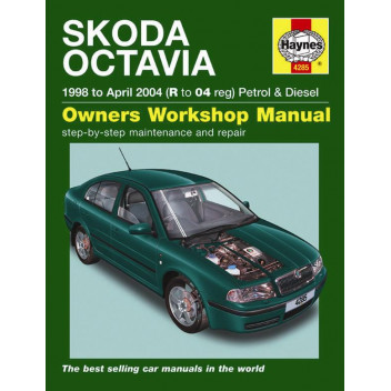 Image for Skoda Octavia Manual (Haynes) Petrol & Diesel - 98 to 04, R to 04 reg (4285)