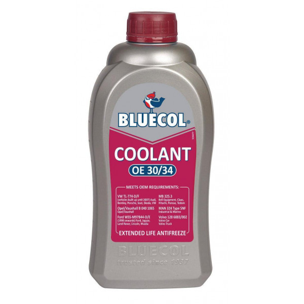 Bluecol Coolant OE 30/34 1 Litre image