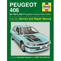 Image for Peugeot 406 Manual (Haynes) Petrol and Diesel - 99 to 02, T to 52 reg (3892)