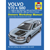 Image for Volvo V70 Manual (Haynes) & S80 - Petrol & Diesel - 98 to 07, S to 07 reg (4263)