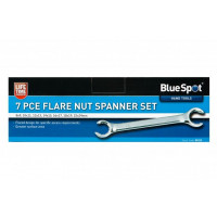 Image for BlueSpot 7 Pce Flare Nut Spanner Set (8-24mm)