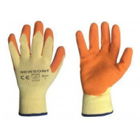 Image for Large Extra Grip Orange Work Gloves