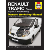 Image for Renault Trafic Manual (Haynes) Diesel - 01 to 11, Y to 11 reg (5551)