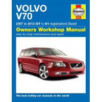 Image for Volvo V70 Manual (Haynes) Diesel - 07 to 12, 07 to 61 reg (5557)