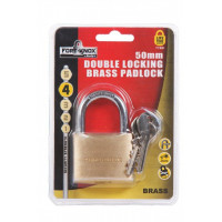 Image for Fort Knox 50mm Double Locking Brass Padlock