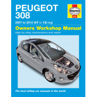 Image for Peugeot 308 Manual (Haynes) Petrol & Diesel - 07 to 12 reg (5561)