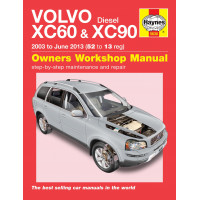 Image for Volvo XC60 & XC90 Manual (Haynes) Diesel - 03 to June 13, 52 to 13 reg (5630)