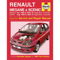 Image for Renault Megane Scenic Manual (Haynes) Petrol and Diesel - 99 to 02, T to 52 reg (3196)