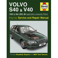 Image for Volvo V40 Manual (Haynes) S40 Petrol - 96 to 04, N to 04 reg (3569)