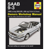 Image for Saab 9-3 Manual (Haynes) Petrol & Diese- 98 to 02, R to 02 reg (4614)