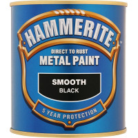 Image for Hammerite Black Smooth Finish 750 ml