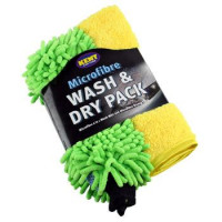 Image for Kent Microfibre Wash & Dry Pack
