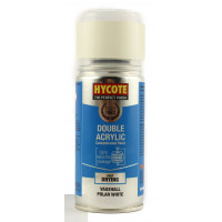 Image for Hycote Double Acrylic Vauxhall Polar White Spray Paint