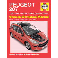 Image for Peugeot 207 Manual (Haynes) Petrol & Diesel - 06 to 09 (4787)