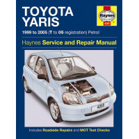 Image for Toyota Yaris Manual (Haynes) Petrol - 99 to 05, T to 05 reg (4265)