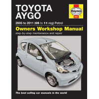 Image for Toyota Aygo Manual (Haynes) Petrol - 05 to 11 reg (4921)