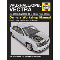 Image for Vauxhall Vectra Manual (Haynes) Petrol & Diesel - 02 to 05, 02 to 55 reg (4618)