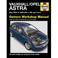 Image for Vauxhall Astra Manual (Haynes) Petrol - 04 to 08 reg (4732)