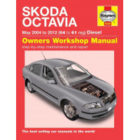 Image for Skoda Octavia Manual (Haynes) Diesel - 04 to 12, 04 to 61 reg (5549)