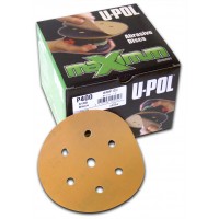 Image for U-POL Abrasive Latex Paper Discs 6+1 Hole 500 Grit Single Disc