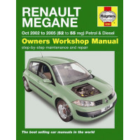 Image for Renault Megane Manual (Haynes) Petrol & Diesel - 02 to 08, 52 to 58 reg (4284)