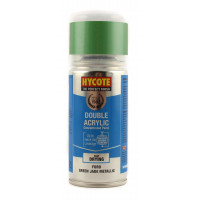 Image for Hycote Double Acrylic Ford Green Jade Metallic Spray Paint
